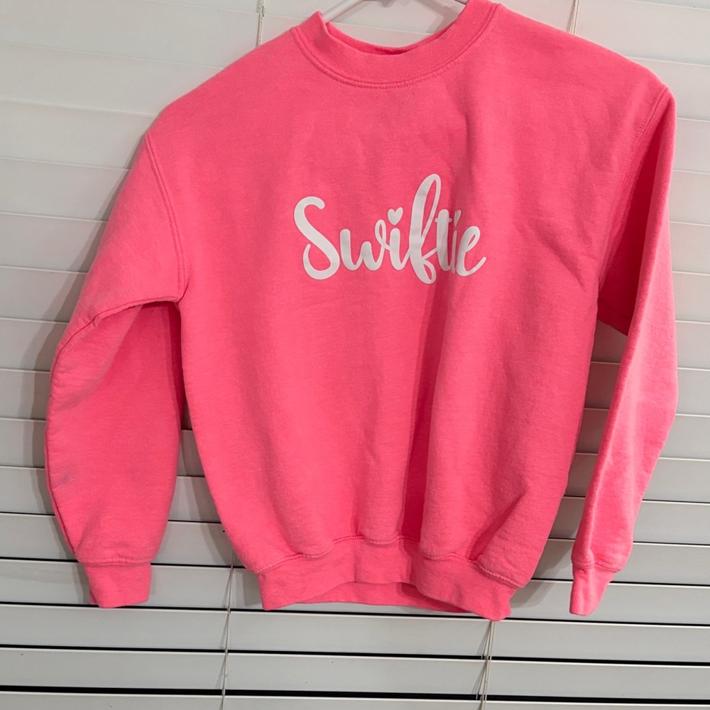 Swiftie Kids Pink Sweater